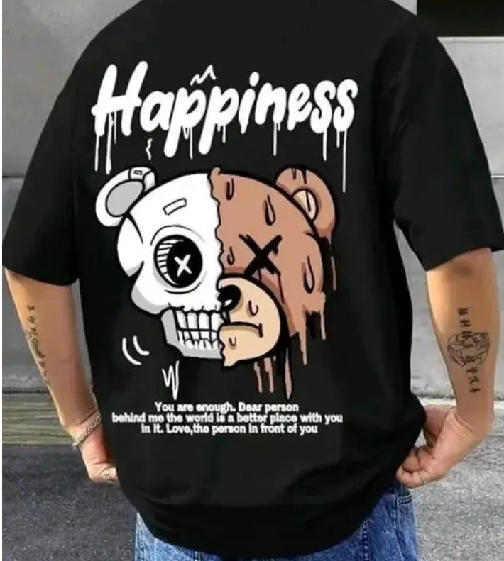 Men’s Cotton Blend Boxy T-Shirt.