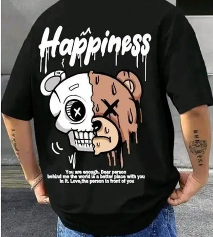 Men’s Cotton Blend Boxy T-Shirt.